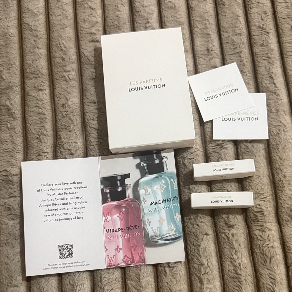 Louis Vuitton 2 samples Mini Set – Pink & Light Blue Artwork